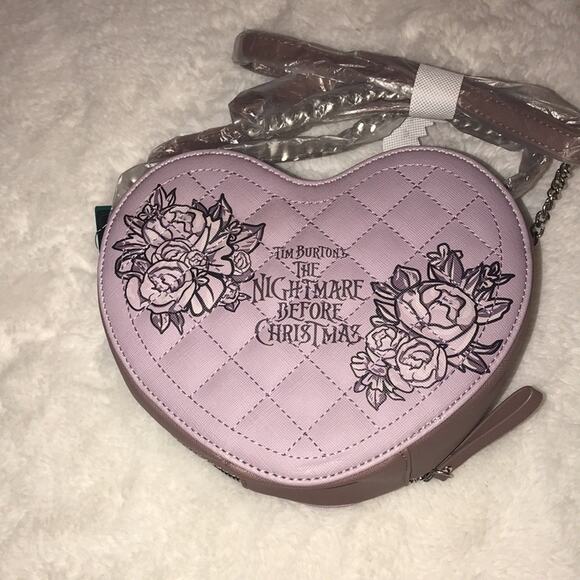 New Bioworld Nightmare Before Christmas Love Is Eternal Crossbody Bag - Picture 3 of 3